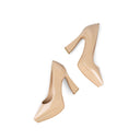CATALINA | ZAPATILLA DE PIEL BEIGE