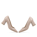 TANIA | ZAPATILLA DE PIEL NUDE