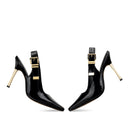 THALIA | ZAPATILLAS NEGRAS DE PIEL