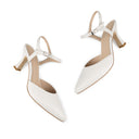 MAGDA | ZAPATILLAS MARFIL DE PIEL
