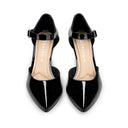 JULISSA | ZAPATILLAS NEGRAS DE PIEL