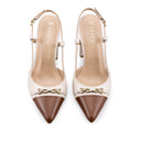 GABRIELA | ZAPATILLAS MARFIL DE PIEL