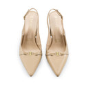 NORA | ZAPATILLAS BEIGE DE PIEL