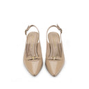 ESTHER | ZAPATILLAS BEIGE DE PIEL