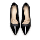 FRANCESCA | ZAPATILLAS NEGRAS DE PIEL
