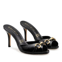COLETTE | TACONES NEGROS DE PIEL