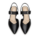 LIZETH | ZAPATILLAS NEGRAS DE PIEL