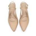 MARISOL | ZAPATILLAS BEIGE DE PIEL