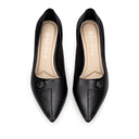MAYRA | ZAPATILLAS NEGRAS DE PIEL
