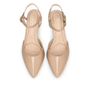 ESMERALDA | ZAPATILLAS BEIGE DE PIEL