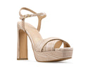 Acela - Tacones de Piel Croco Beige, vista 2