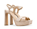 Acela - Tacones de Piel Croco Beige, vista 5