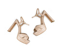 Acela - Tacones de Piel Croco Beige, vista 7