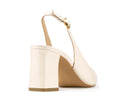 Adela - Zapatillas de Piel Marfil, vista 4