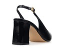 Adela - Zapatillas de Piel Negras, vista 4