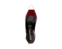 Adela - Zapatillas de Piel Rojo Chili, vista 5