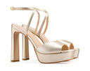 Agatha - Tacones de Piel Platino, vista 5