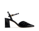 Alicia - Zapatillas de Piel Negras, vista 1
