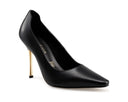 Amelia - Zapatillas de Piel Negras, vista 2