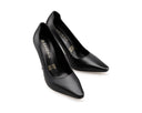 Amelia - Zapatillas de Piel Negras, vista 6