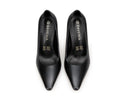 Amelia - Zapatillas de Piel Negras, vista 7