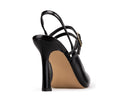 Angela - Zapatillas de Piel Negras, vista 4