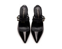 Angela - Zapatillas de Piel Negras, vista 7