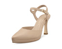 Antara - Zapatillas de Piel Beige, vista 2