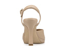 Antara - Zapatillas de Piel Beige, vista 3