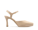 Antara - Zapatillas de Piel Beige, vista 4