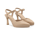 Antara - Zapatillas de Piel Beige, vista 7