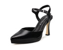 Antara - Zapatillas de Piel Negras, vista 2