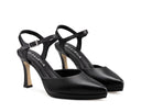 Antara - Zapatillas de Piel Negras, vista 7