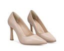 Antonella - Zapatillas de Piel Beige, vista 5