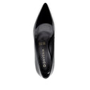Antonella zapatilla pump de piel charol negro - vista 5