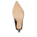 Antonella zapatilla pump de piel charol chocolate - vista 6