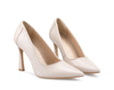 Antonella - Zapatillas de Piel Marfil, vista 5