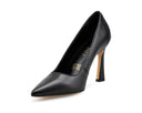 Antonella - Zapatillas de Piel Negras, vista 3