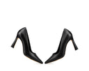 Antonella - Zapatillas de Piel Negras, vista 7