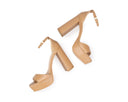 Ava - Tacones de Piel Beige, vista 7