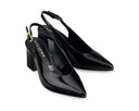Bárbara - Zapatillas de Piel Negras, vista 6