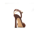 Bela - Tacones de Piel Cafés con Marfil, vista 4