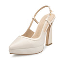 Brenda zapatillas de piel cuarzo - vista 2