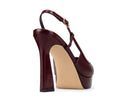 Brenda - Zapatillas de Piel Vino, vista 4