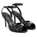 Bruna tacones de piel negros - vista 7
