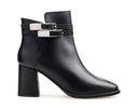 Carlota - Botines de Piel Negros, vista 1