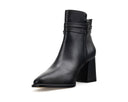 Carlota - Botines de Piel Negros, vista 3