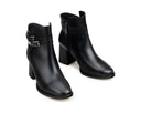 Carlota - Botines de Piel Negros, vista 6