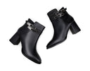 Carlota - Botines de Piel Negros, vista 7