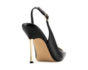 Carmen - Zapatillas de Piel Negras, vista 4